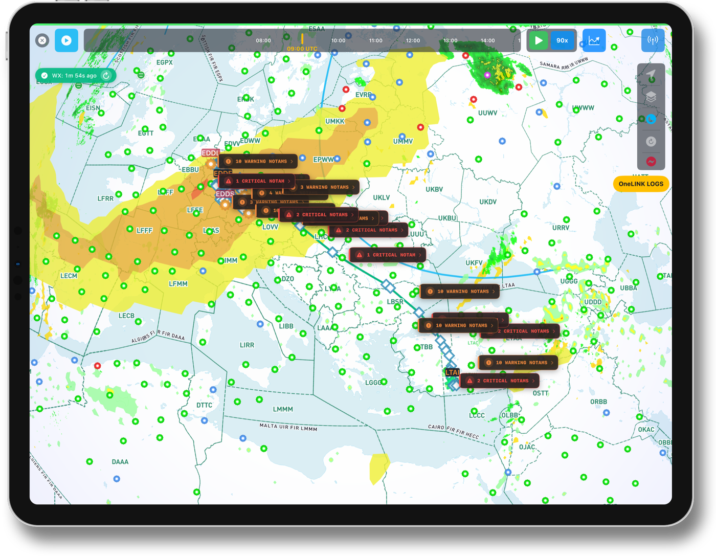 AWI — all-weather information, live in NavOne.